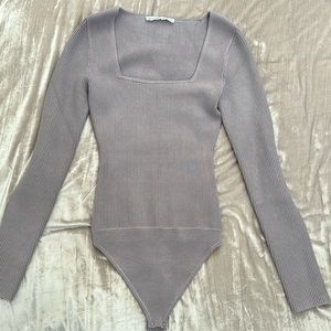 Abercrombie Knitted Long Sleeve Women’s Bodysuit size XS